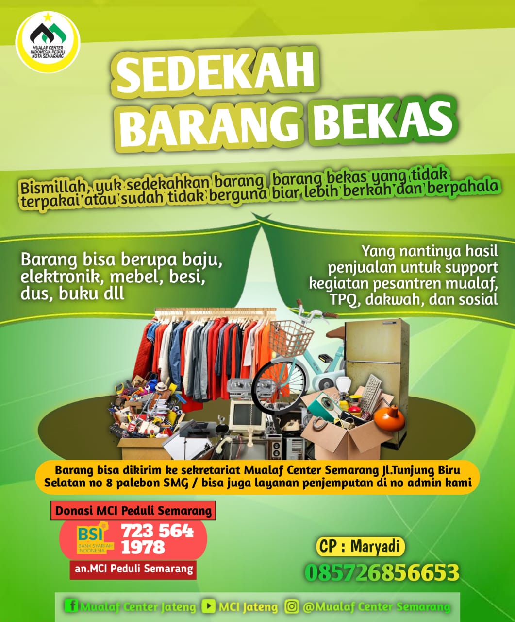 Sedekah barang bekas