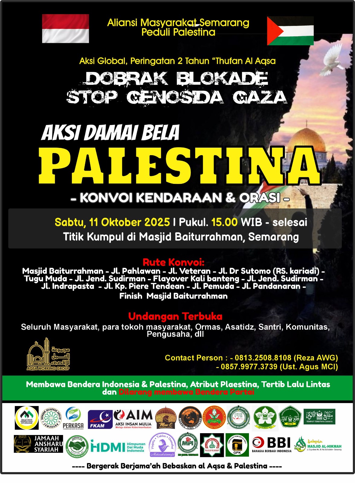 Aksi Damai Bela Palestine